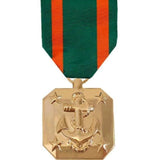 Full Size Medal - USN- Non-Anodized & 24k Gold Plated