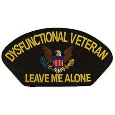 Patch - Hat Dysfunctional Veteran