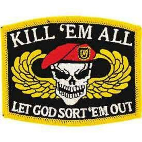 Kill 'Em All  Let God... Patch