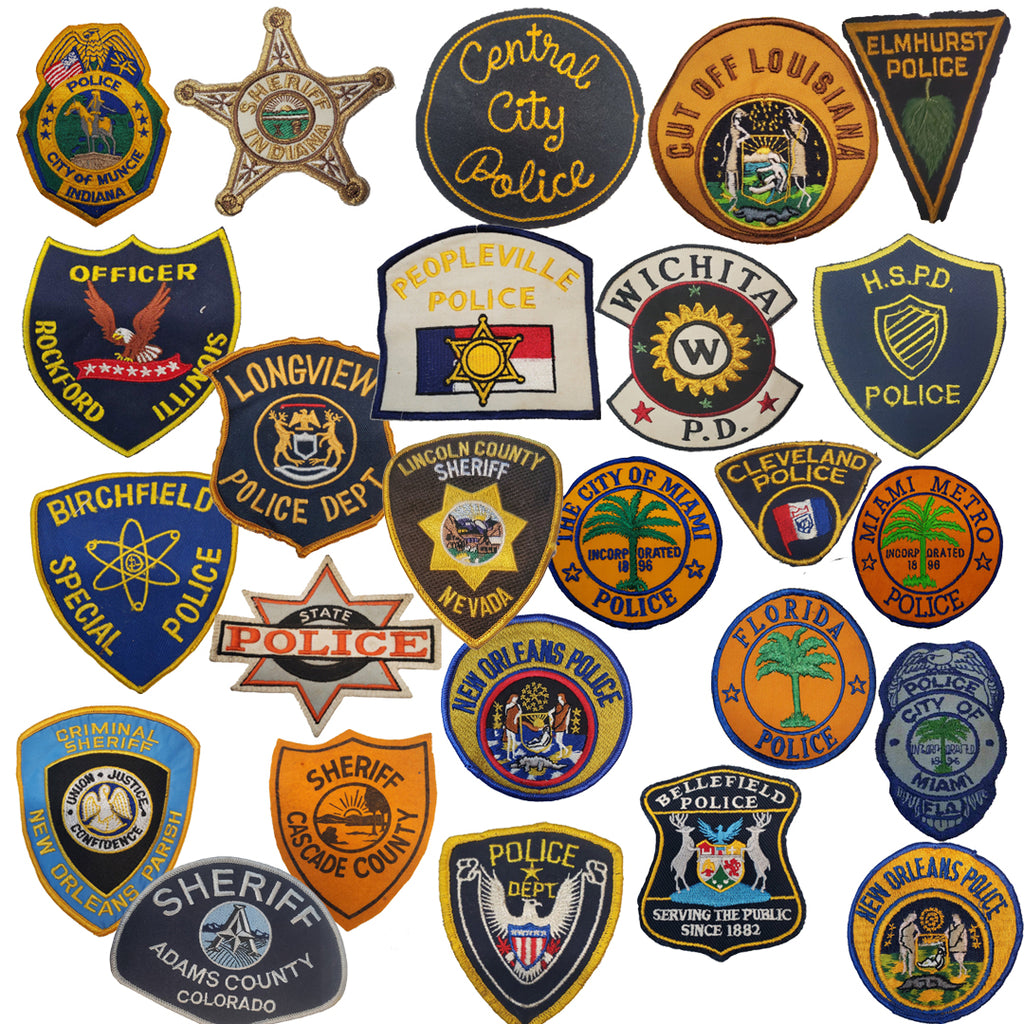 Patch Police, Sherriff, Etc. Sew On (16061659) Hahn's World of