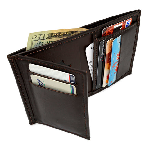 Perfect Fit Recessed Badge Wallet w/Medallion 105-M