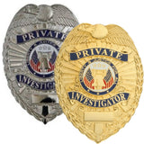 HWC Private Investigator Breast Badge