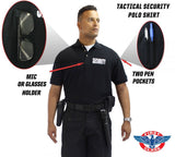 Preshrunk  Tactical Polo Shirt w/ Security ID
