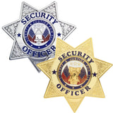 HWC Security Officer 6 or 7 Point Star Badge - Breast Badge