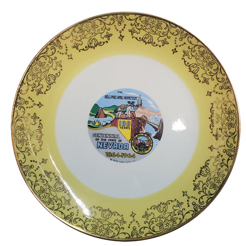 Collectable Souvenir Plates (NV Centennial & JFK)