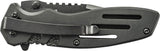 S&W Knife - Extreme Ops Linerlock Clip Point, Black Handles