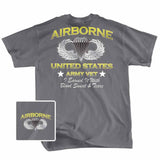 T-Shirt - Airborn US Army Vet