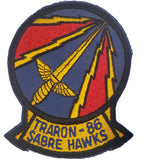 Patch - Vintage U.S. Navy Sabre Hawks Traron-86 (1193)