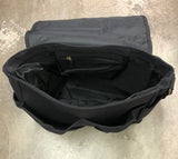 DoLife Attached Black Canvas Messenger Bag