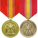 Full Size Medal - National Defense Anodized or Non-Anodized