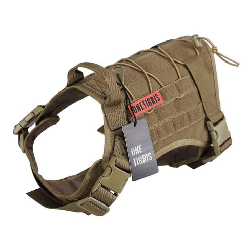 OneTigris Fire Watcher Tactical Molle Dog Harness (TG-GBX03